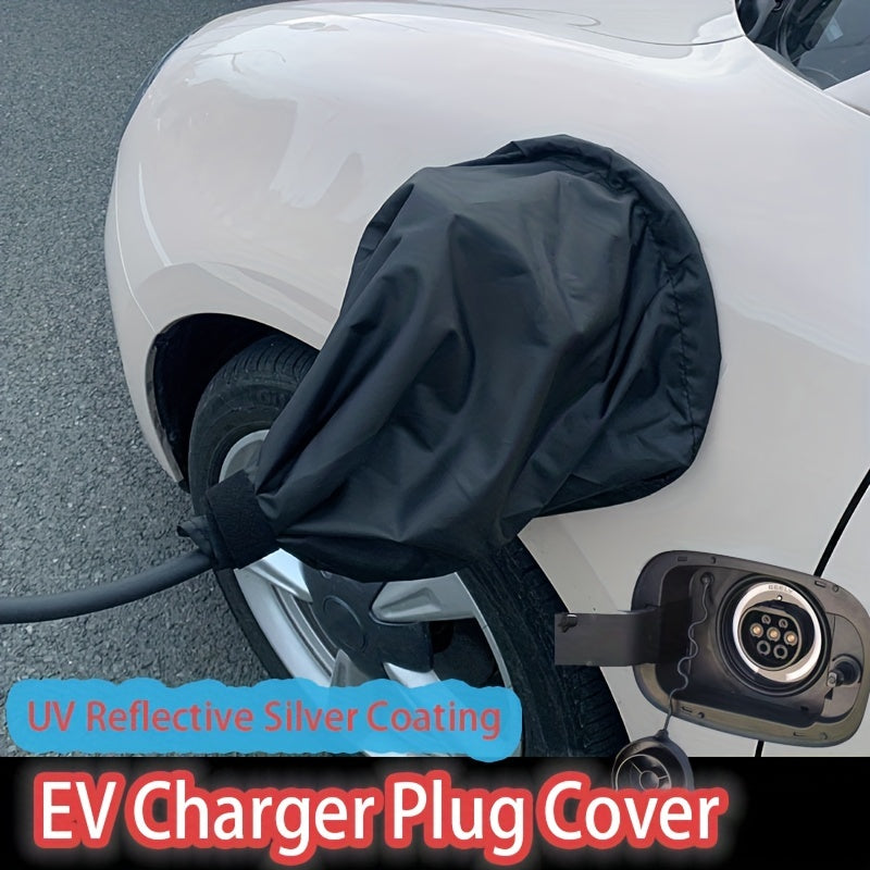 EV Charger Plug Cover Magnet Adsorption Rain Sun UV Snow Protection
