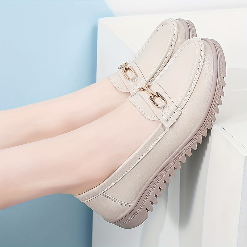 Women's Casual Slip-On Sneakers Flat Shoes Breathable Anti-Shock All Seasons