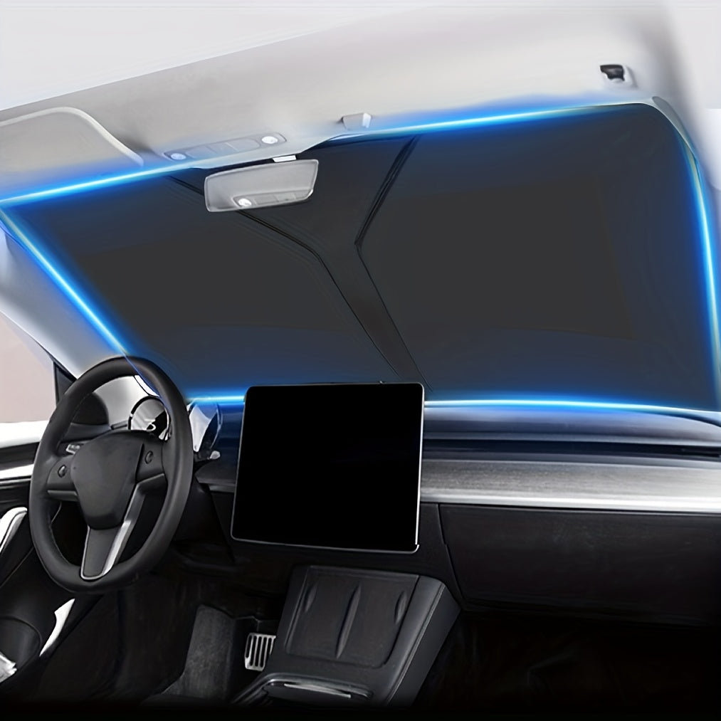 Old tomosha oynasi quyosh nurlari uchun polyamidli rulo UV anti-yorug'lik uchun Tesla Model 3/Y uchun