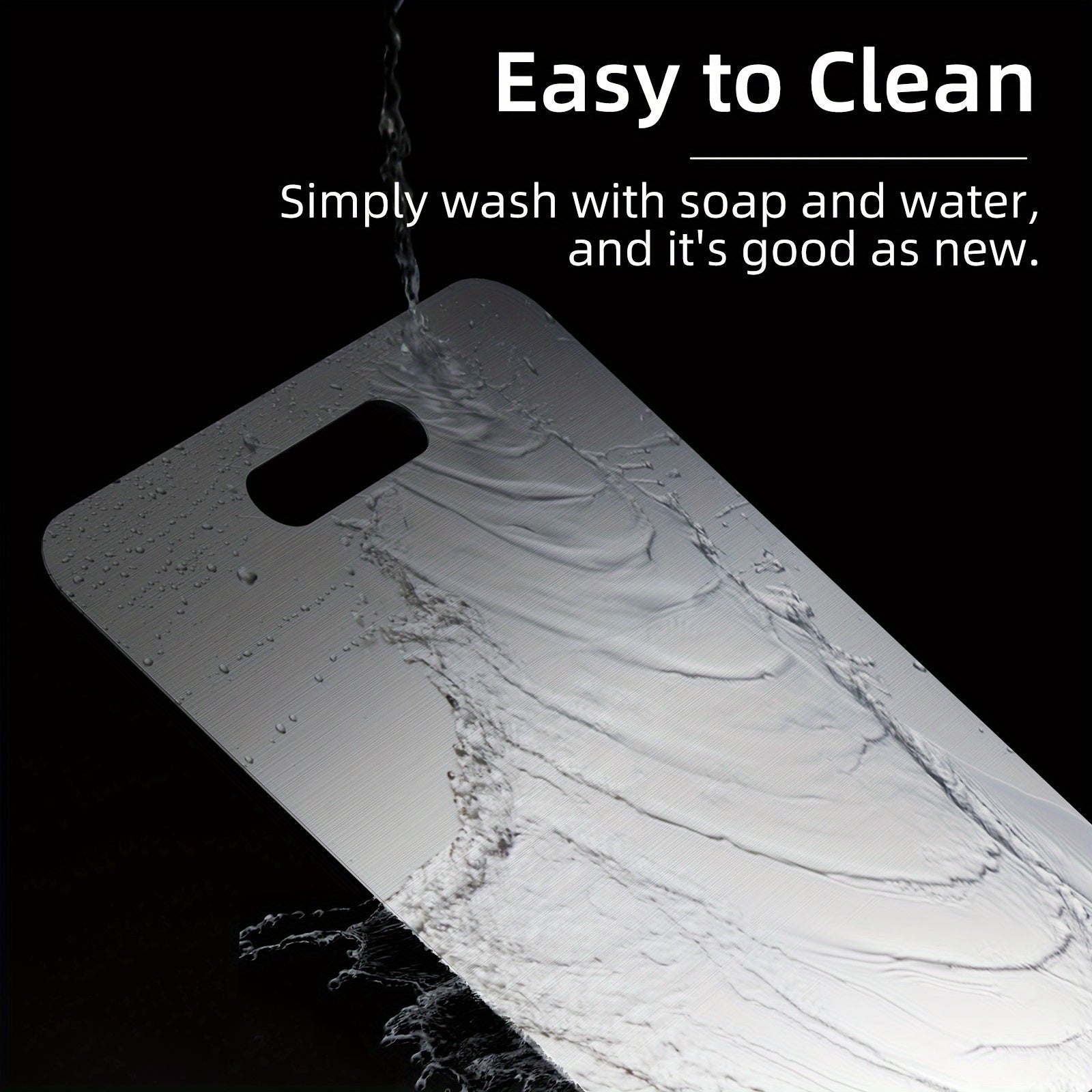 Доска для нарезки из нержавеющей стали 304, двухсторонняя, утолщенная, для кухни и ресторана