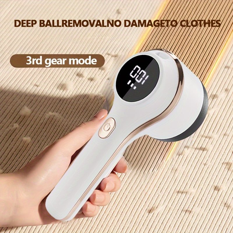 Electric Fabric Shaver Rechargeable Portable Lint Cleaner for Clothes Upholstery