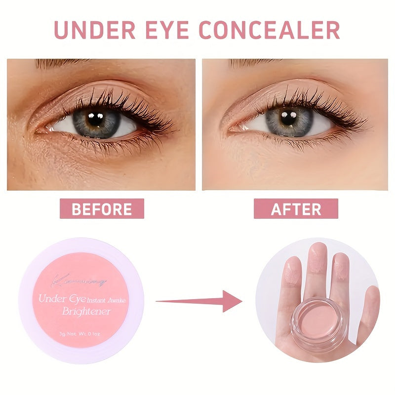 Women Eye Concealer Full Coverage Waterproof Wrinkle Dark Circles