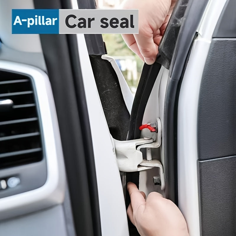 Car Door Gap Sealing Rubber Strip Noise Reduction Dustproof Easily Installed