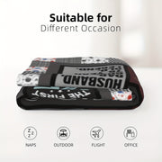 Limited Edition 75th Birthday Throw Blanket 1949 Polyester Machine Washable