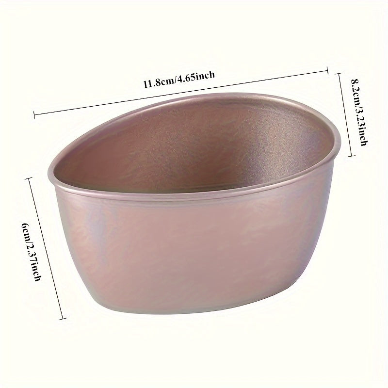 Cuenco de vaporera de huevos de aluminio, apto para microondas, acero inoxidable, sin carga, fácil de limpiar