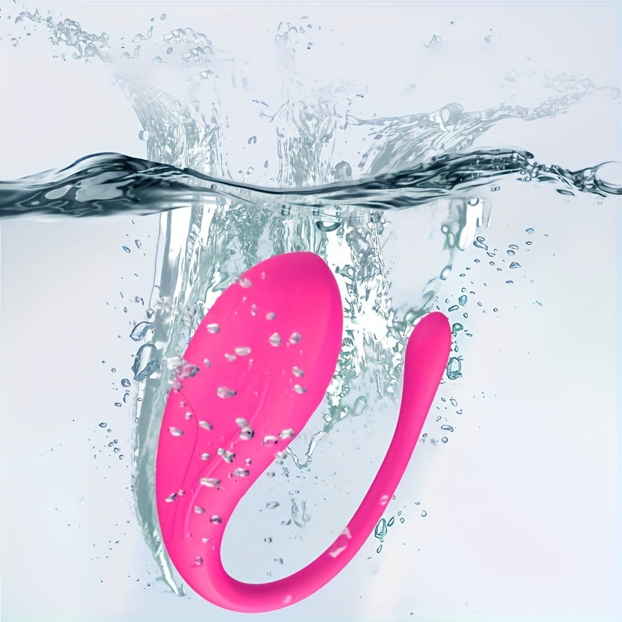 Rechargeable G-Spot Vibration Wand with App Control Silicone Clitoral Anal Stimulator