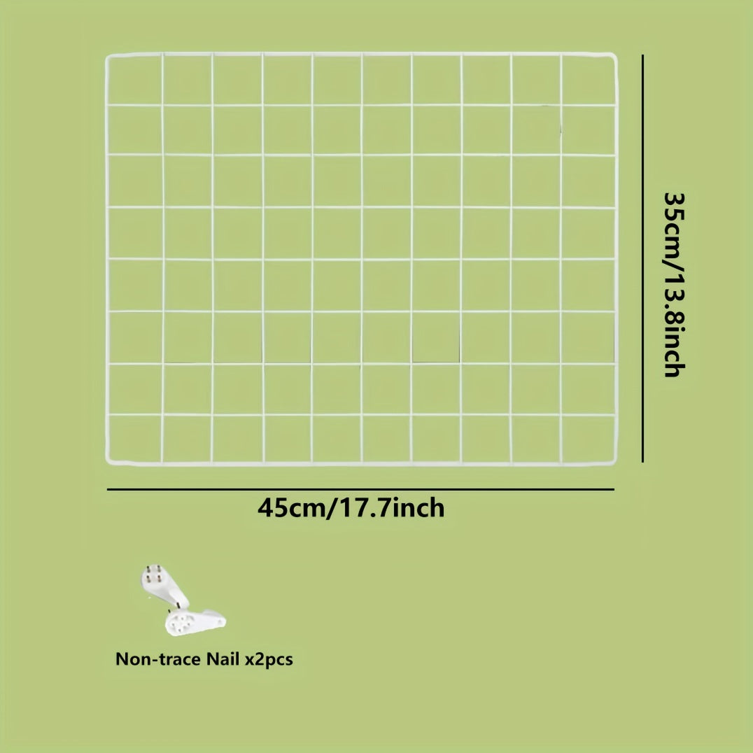 Mesh Photo Display Panel for Wall Art and Organization, DIY, School Supplies