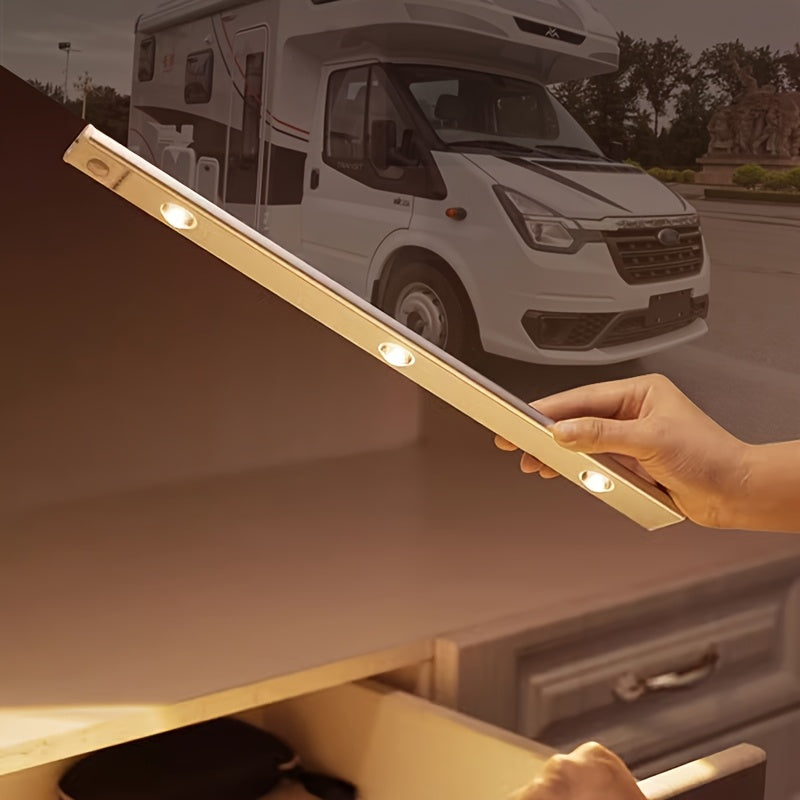 Wall-Mounted Smart LED Motion Sensor Light with USB Port Rechargeable Lithium Polymer Warm Eye Protection