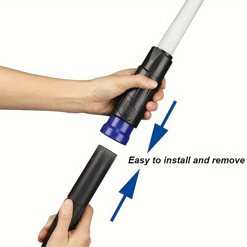 Dust Cleaner Attachment Kit for Home and Car with Small Suction Brush Tubes
