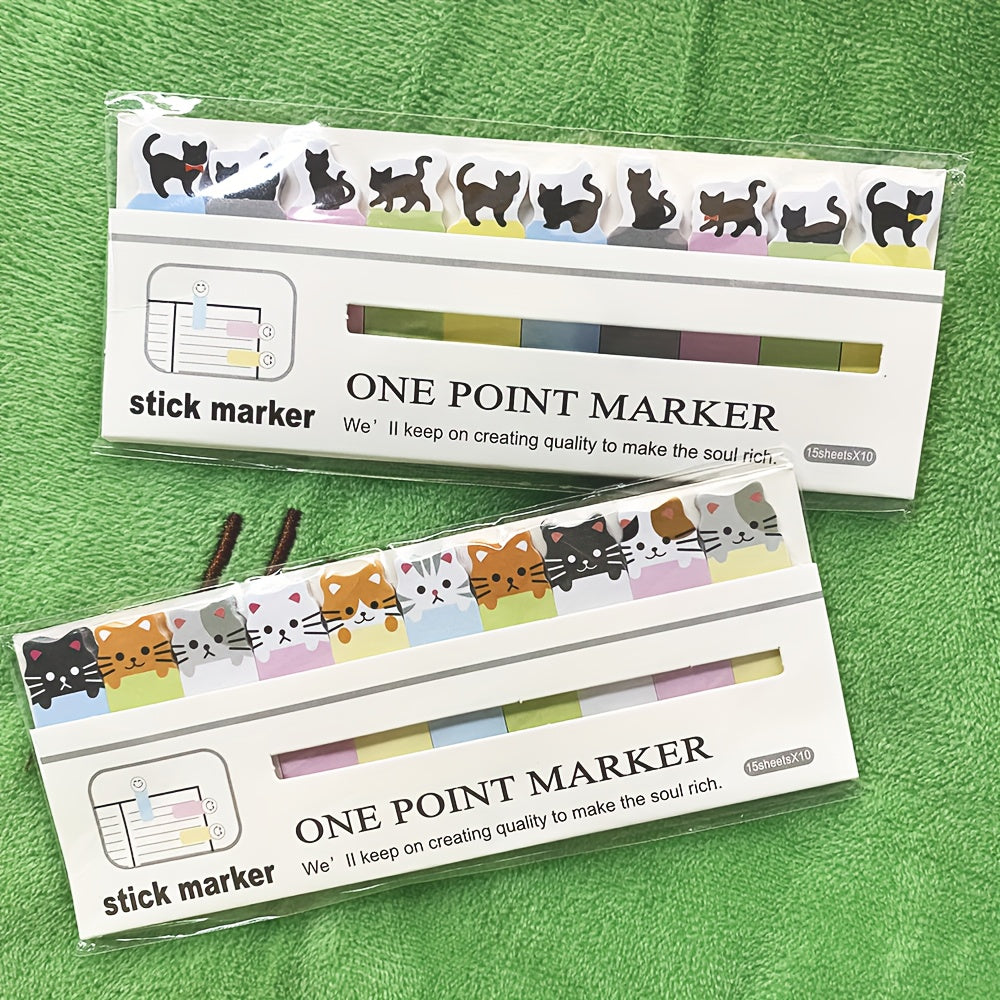 Notas adhesivas index con pegamento para estudiantes oficina papelería escolar