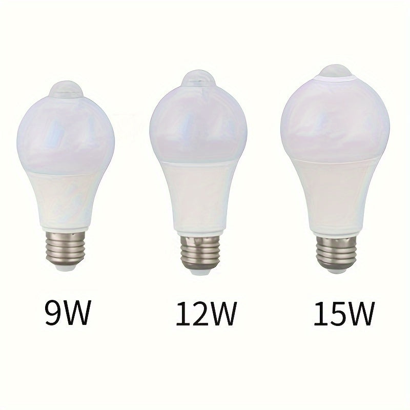 LED Motion Sensor Light Bulb for Human Body Movement E26/E27 Indoor 85-265V