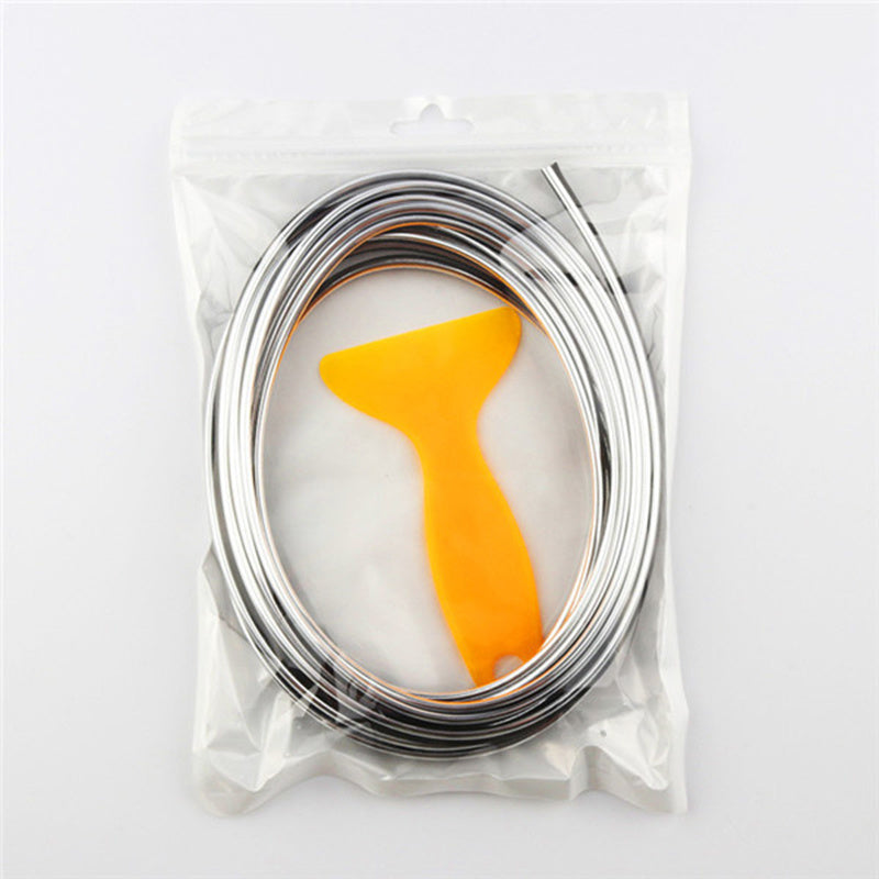 Universal Car Interior Trim Strips, Vinyl, Easy Install, Decorative