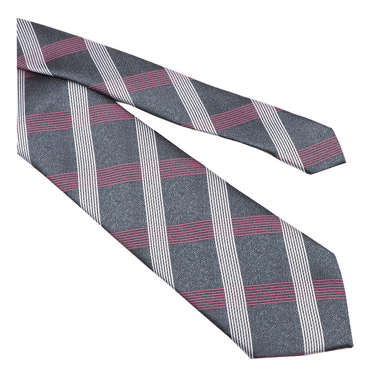 Polyester Plaid Necktie for Men 1 Piece