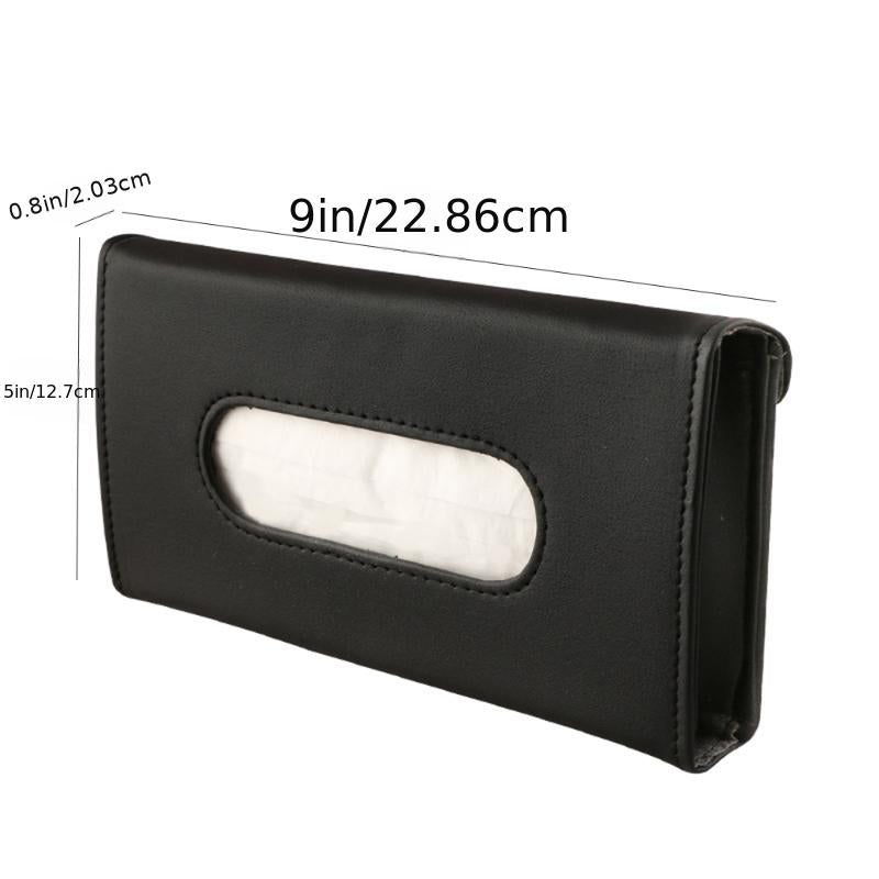 Car Interior Accessories Auto Sun Visor Tissue Box Holder Paper Towels