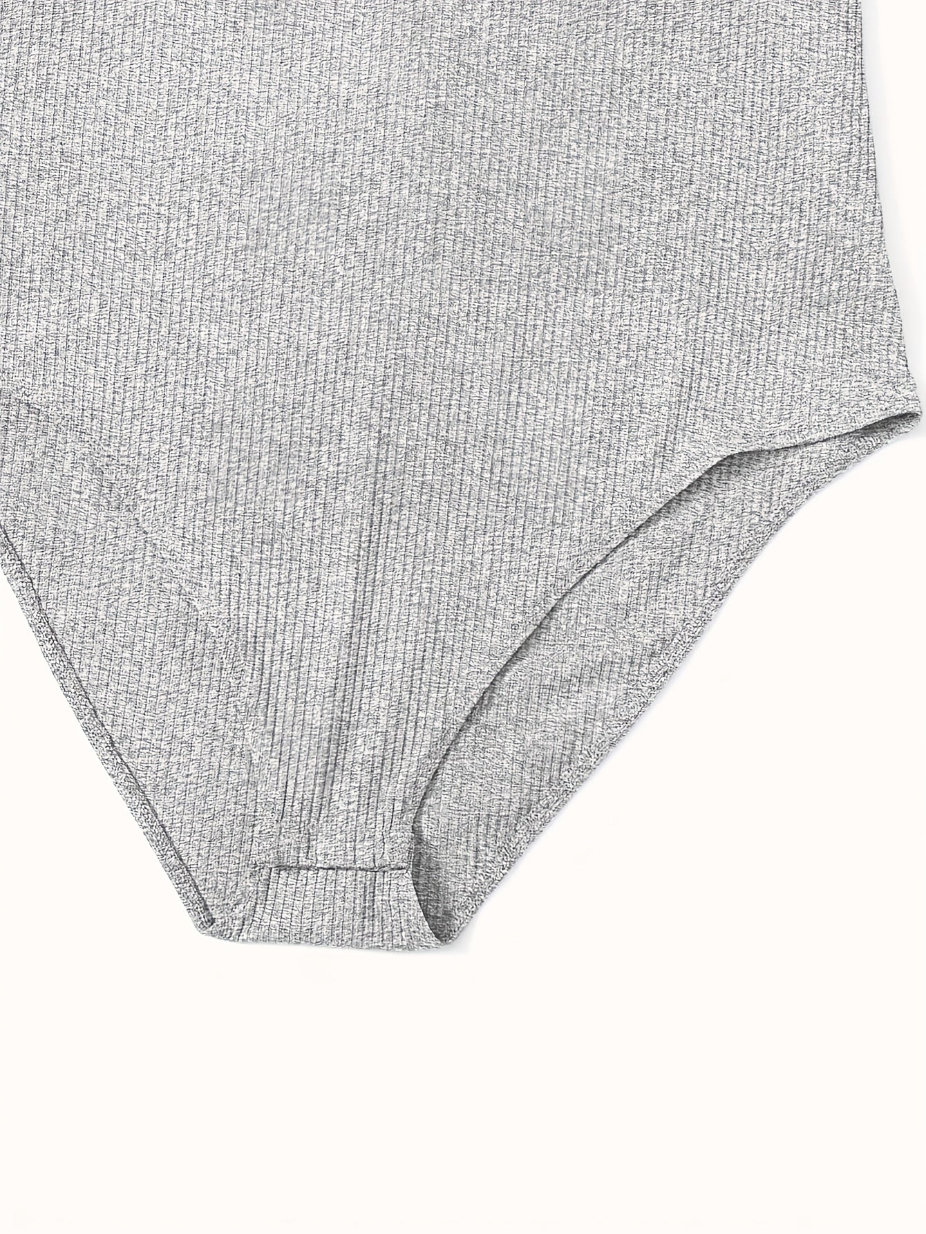 Mono casual de algodón elástico para mujer de tallas grandes de manga corta para todas las estaciones