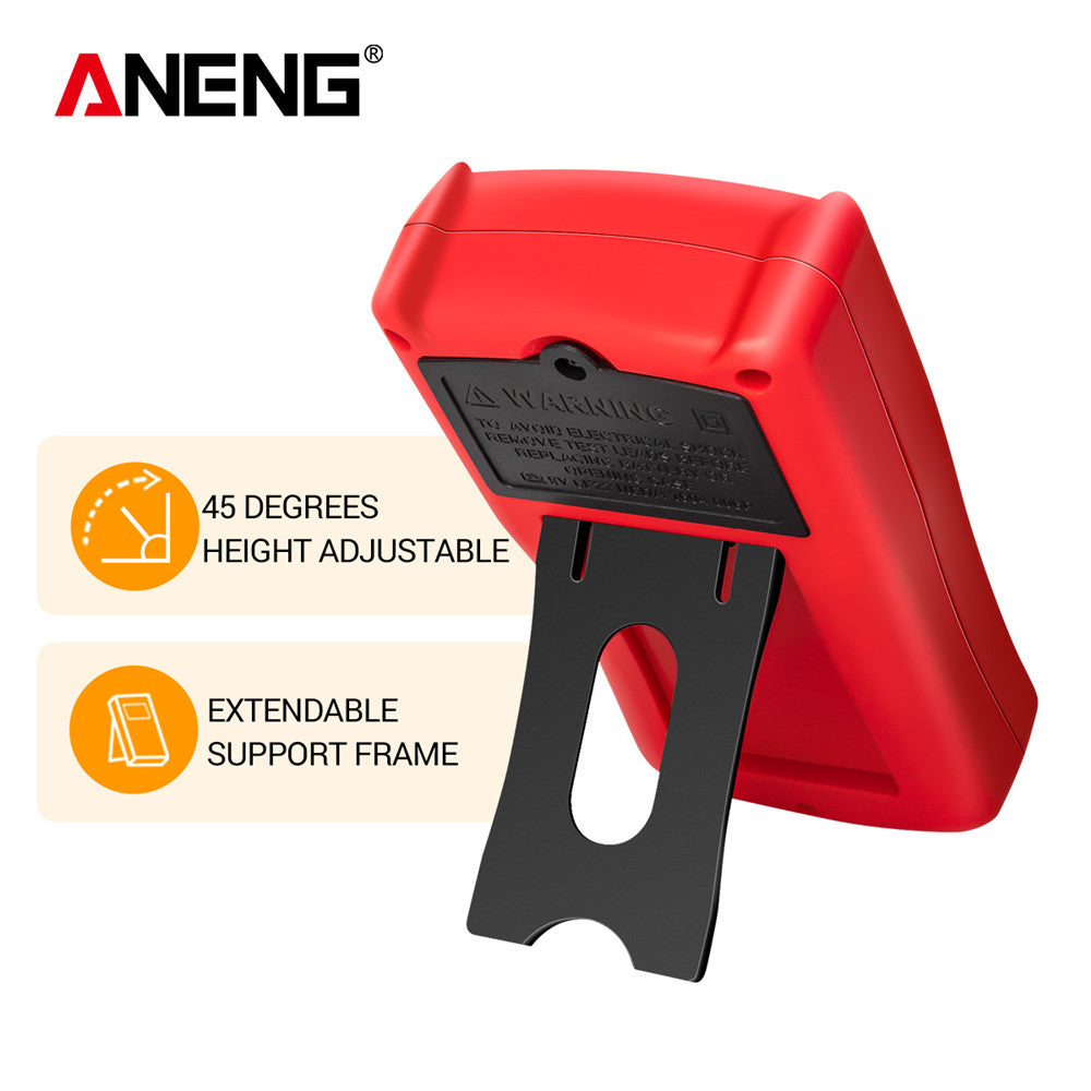 Digital Multimeter 1999 Counts Auto AC/DC Voltage Resistance Current Tester LCD Display