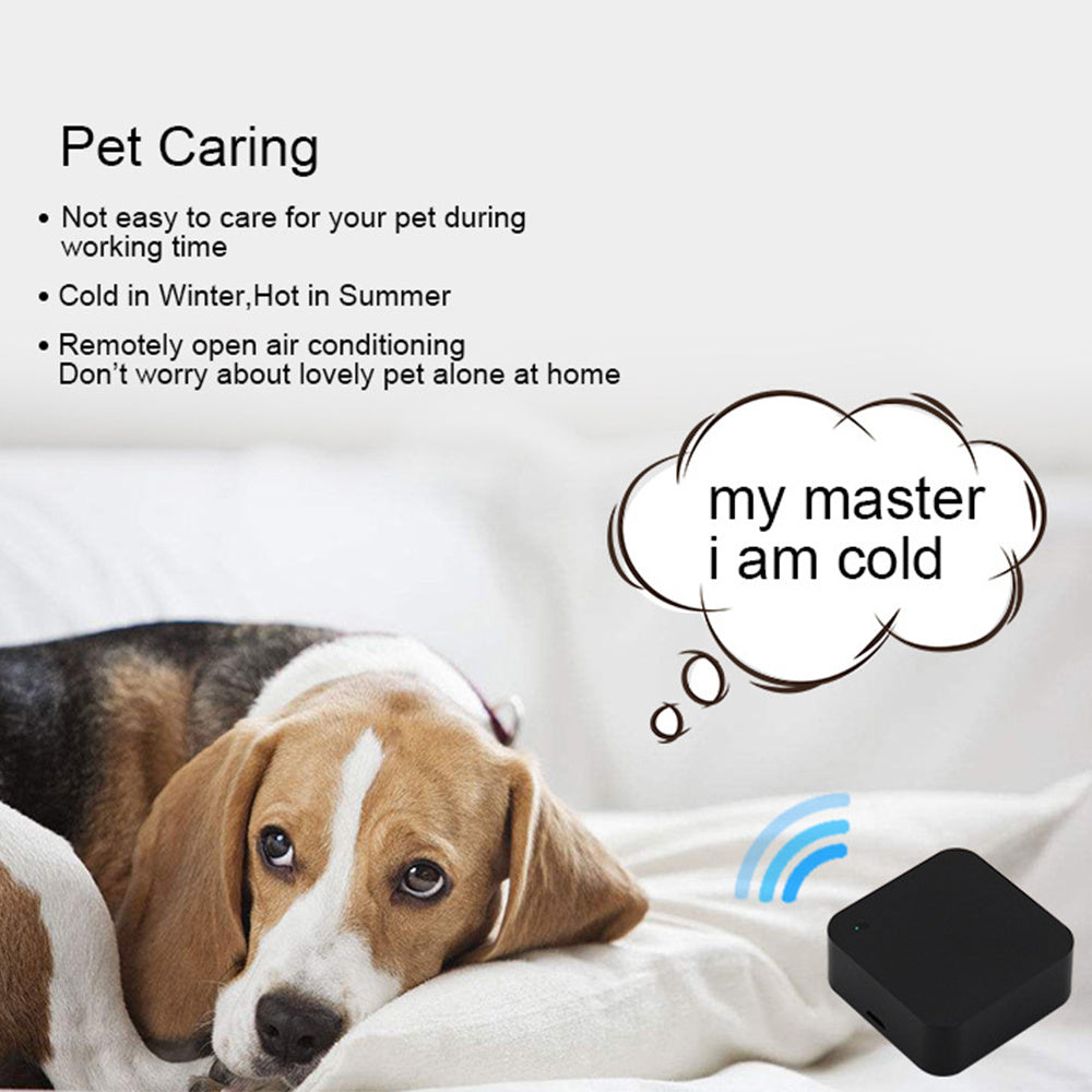 Tuya Mini Smart Wifi IR Uzoqdan Boshqarish Pult TV, DVD, AUD, AC uchun, Amazon Alexa va Google Home tomonidan boshqariladi.