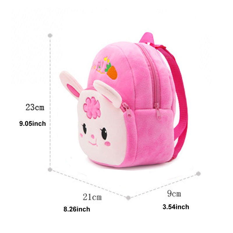 Kids Backpack Strawberry Plush School Bag for Halloween Thanksgiving Christmas Gift