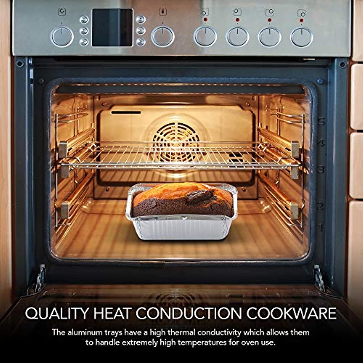 Mini Aluminum Bread Loaf Pans 1Lb 6x3.5x2 Inches for Baking 10 20 30 Pieces