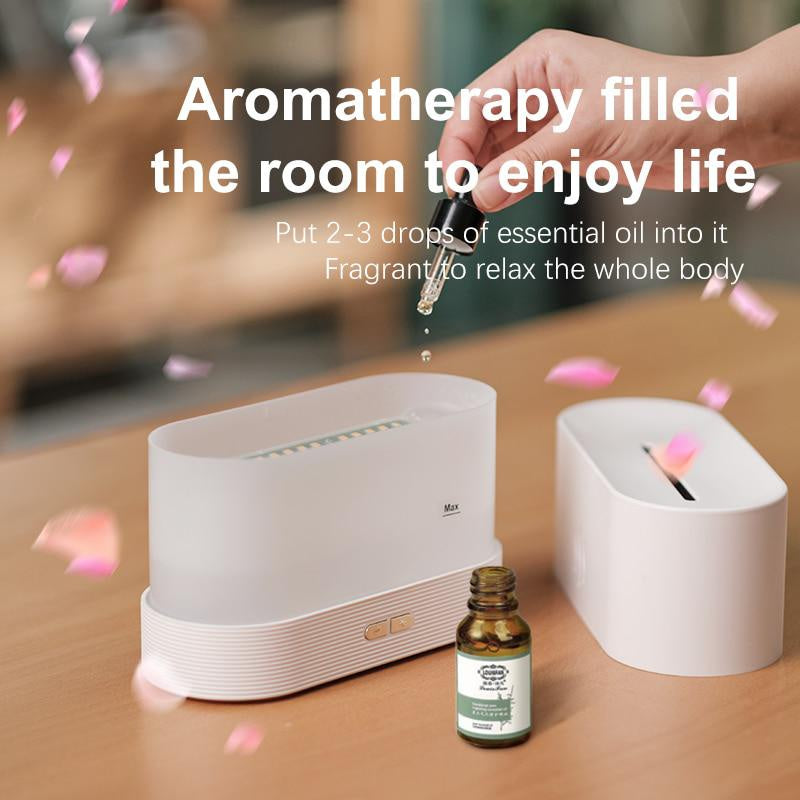 Ultrasonic Humidifier with Aromatherapy Lighting for Bedroom and Travel