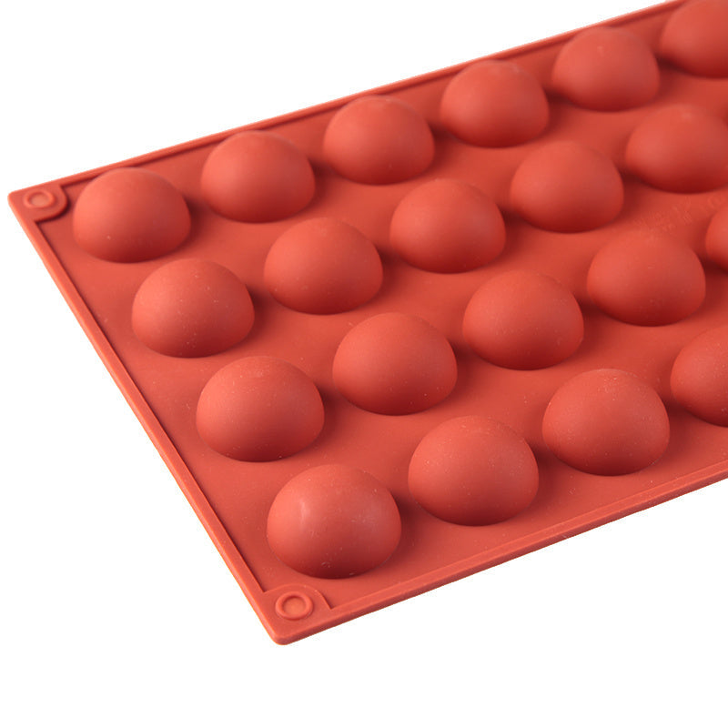 Silicone Mold for Chocolate Cake Jelly Dome Mousse 36 Semi-Sphere Cavities
