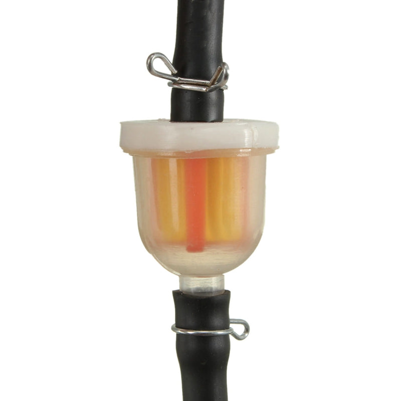Mini Moto Dirt Bike Fuel Gas Filter Hose Inline Oil Cup for ATVs