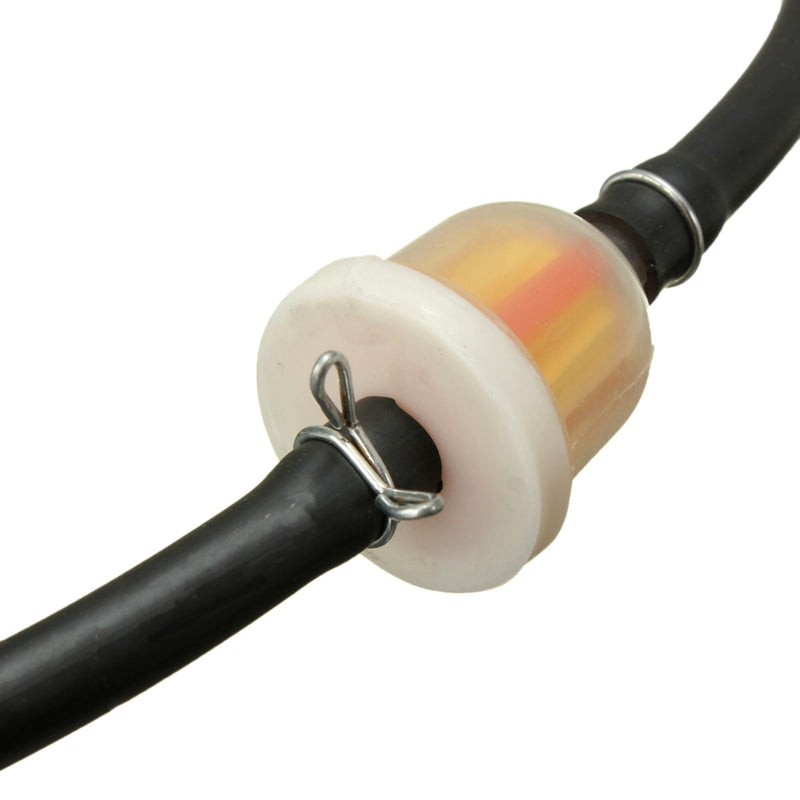 Mini Moto Dirt Bike Fuel Gas Filter Hose Inline Oil Cup for ATVs