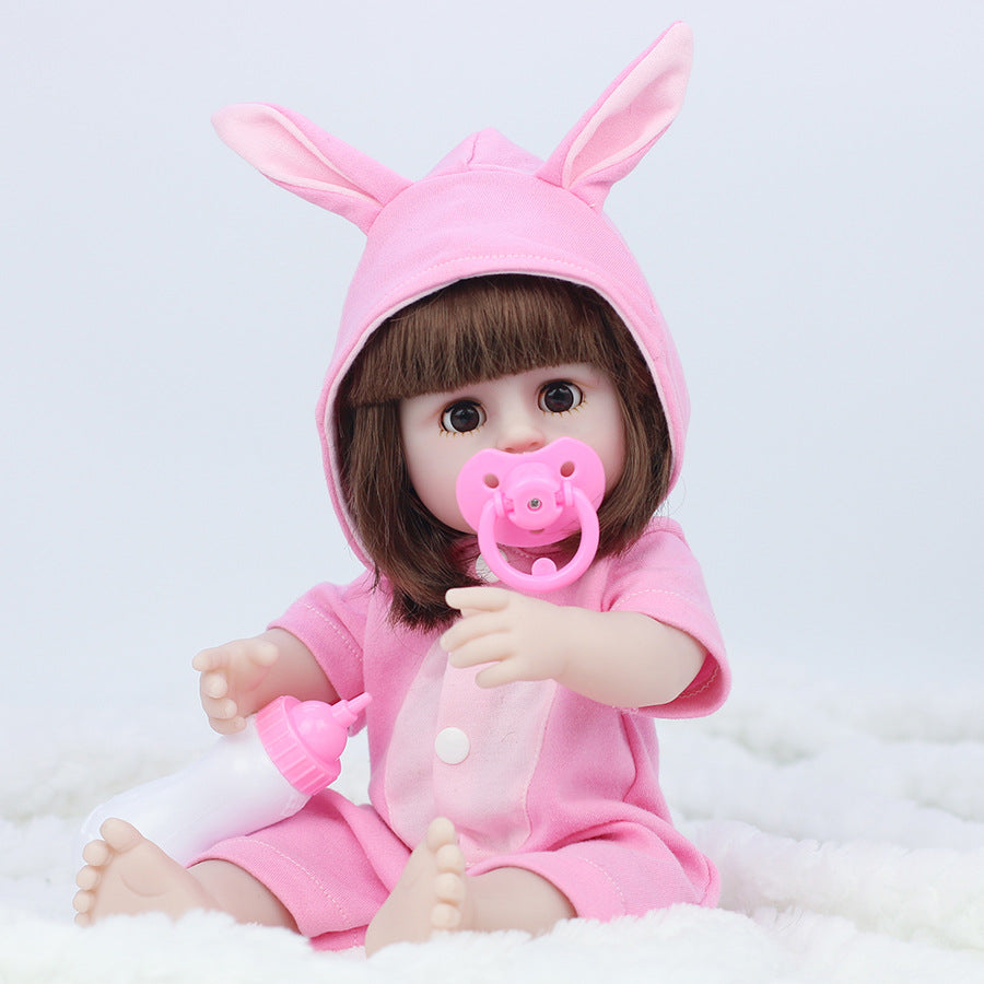 40.64cm Reborn Children Doll with Realistic Eyes Anime Collectible for Kids 3+
