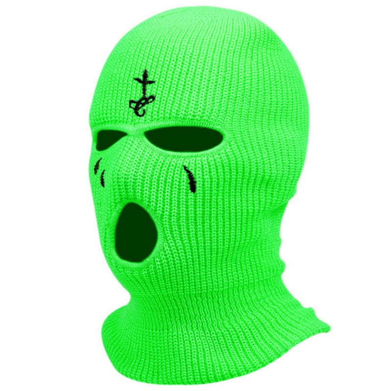 Winter Balaclava Ski Mask with Full Face Coverage and Knit Beanie