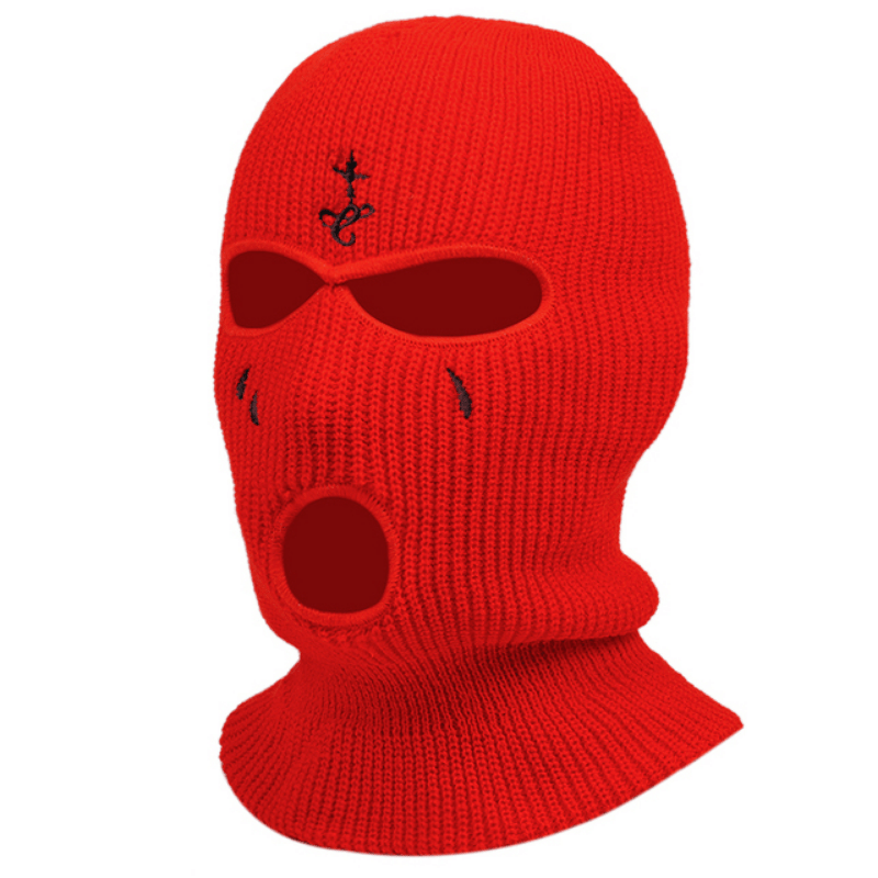 Winter Balaclava Ski Mask with Full Face Coverage and Knit Beanie