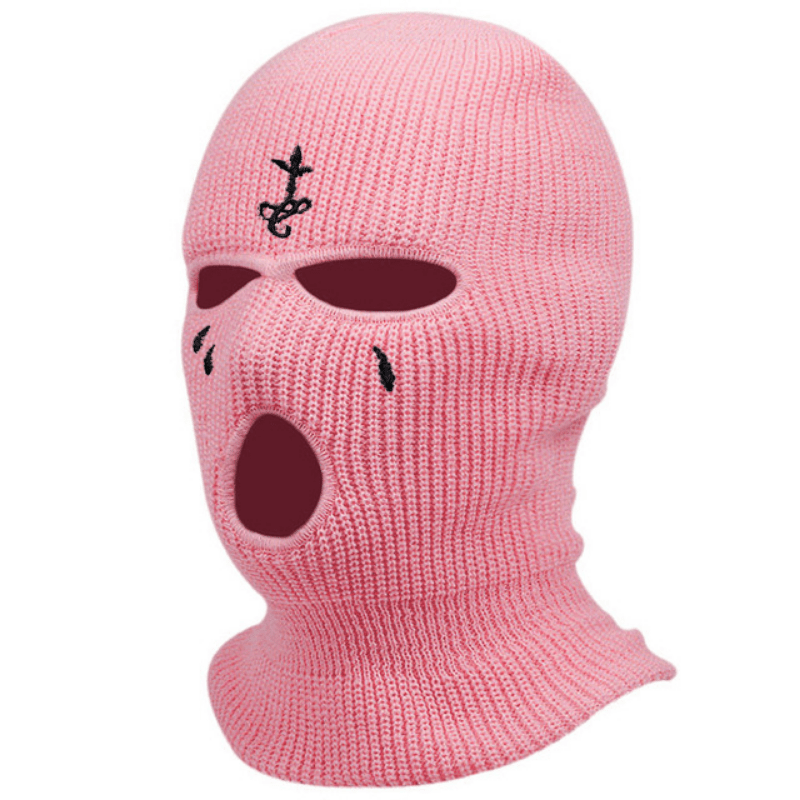 Winter Balaclava Ski Mask with Full Face Coverage and Knit Beanie