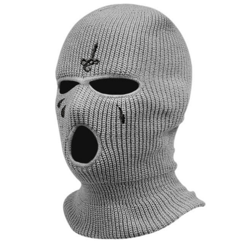 Winter Balaclava Ski Mask with Full Face Coverage and Knit Beanie