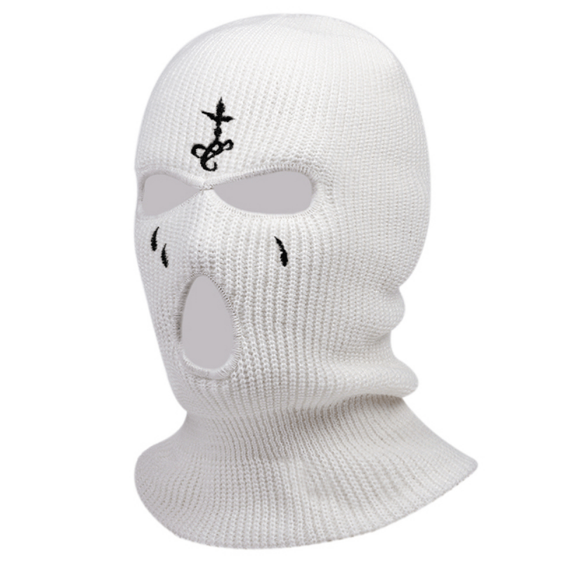 Winter Balaclava Ski Mask with Full Face Coverage and Knit Beanie