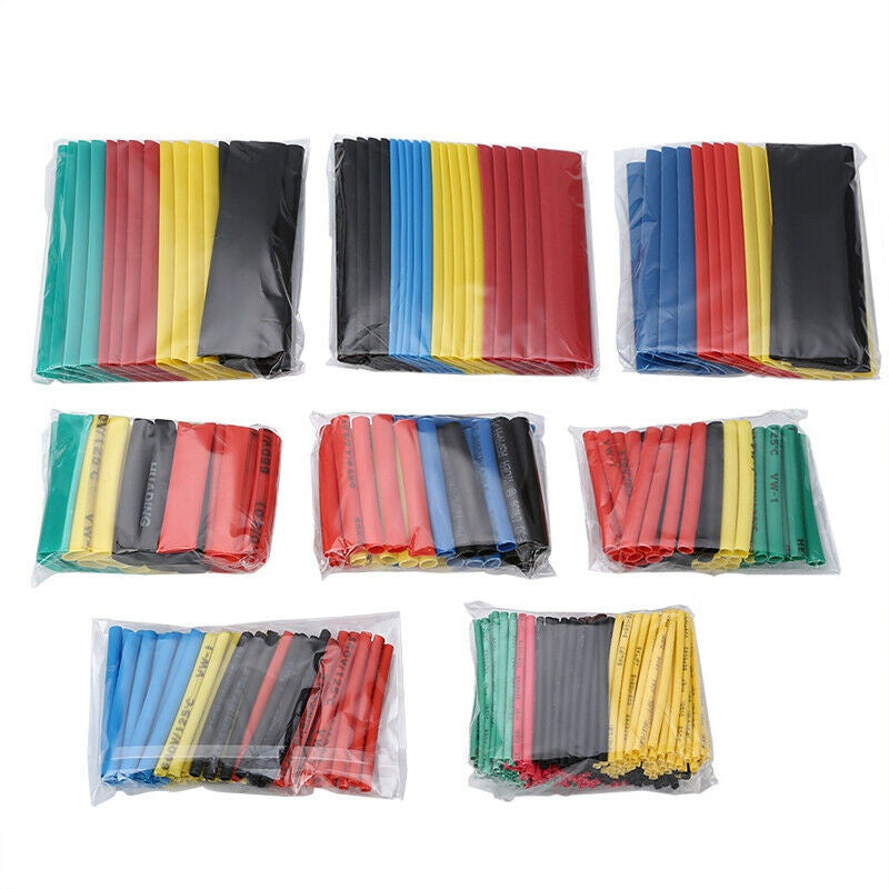 Heat Shrink Tubing Set 164/560 Pcs Multi-Color Polyolefin Wire Wraps