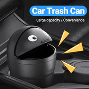 Leakproof Car Trash Can Universal Auto Organizer Storage Box with Swing Lid