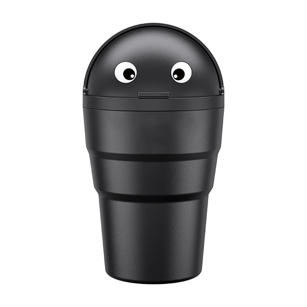 Leakproof Car Trash Can Universal Auto Organizer Storage Box with Swing Lid