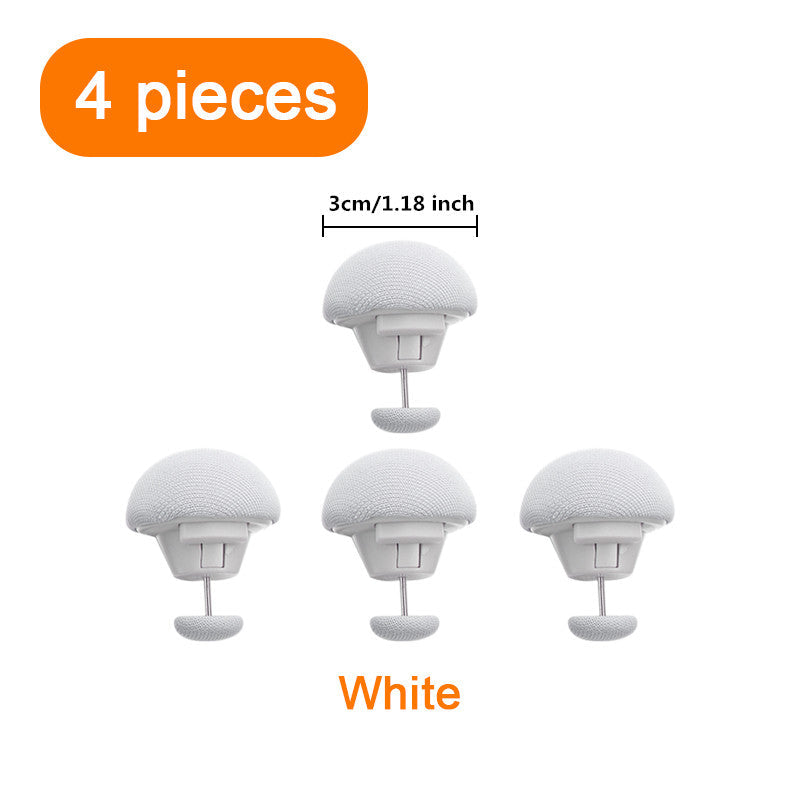 4/8/16 Pieces Mushroom Quilt Holder Duvet Cover Clips Non-slip Blanket Fastener Bed Sheet Clips