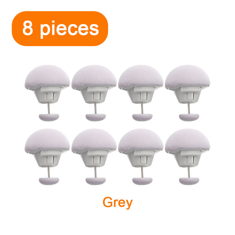 4/8/16 Pieces Mushroom Quilt Holder Duvet Cover Clips Non-slip Blanket Fastener Bed Sheet Clips
