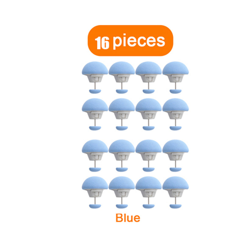 4/8/16 Pieces Mushroom Quilt Holder Duvet Cover Clips Non-slip Blanket Fastener Bed Sheet Clips