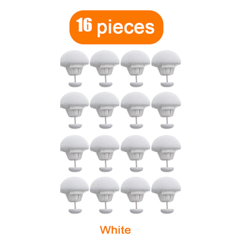 4/8/16 Pieces Mushroom Quilt Holder Duvet Cover Clips Non-slip Blanket Fastener Bed Sheet Clips