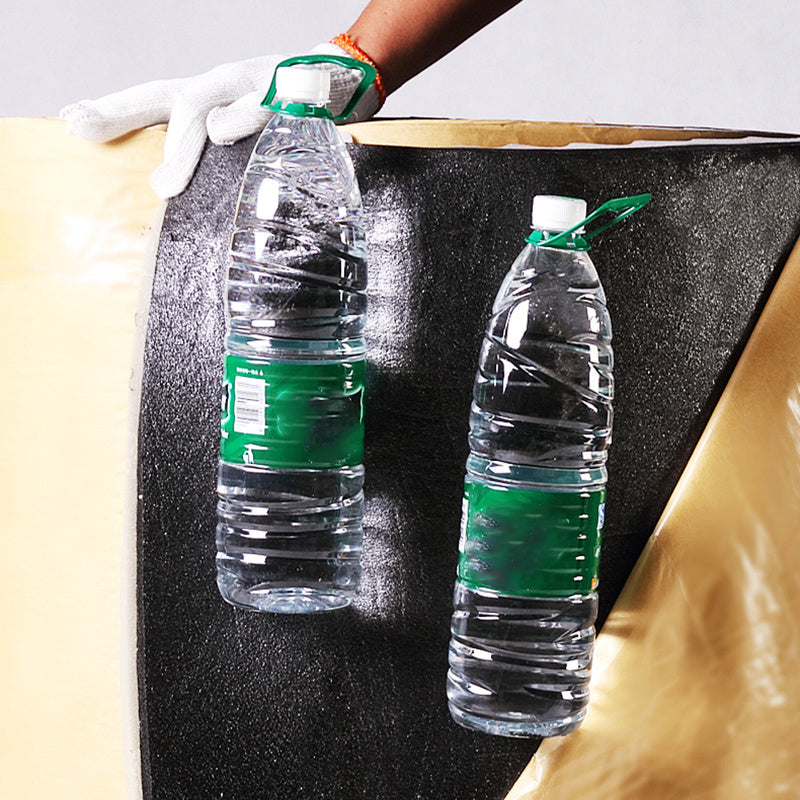 Almohadillas de insonorización para coche 200x50cm, amortiguador de espuma para aislamiento de ruido en el maletero