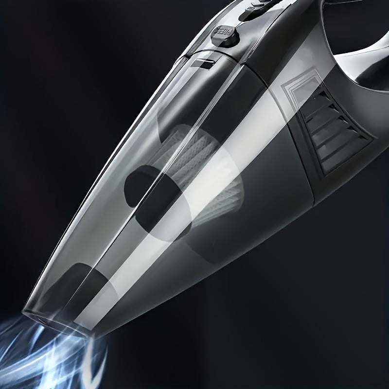 12V Handheld Vacuum Cleaner with 8000PA Strong Suction Wet Dry Portable Car Home Pet Dust Buster