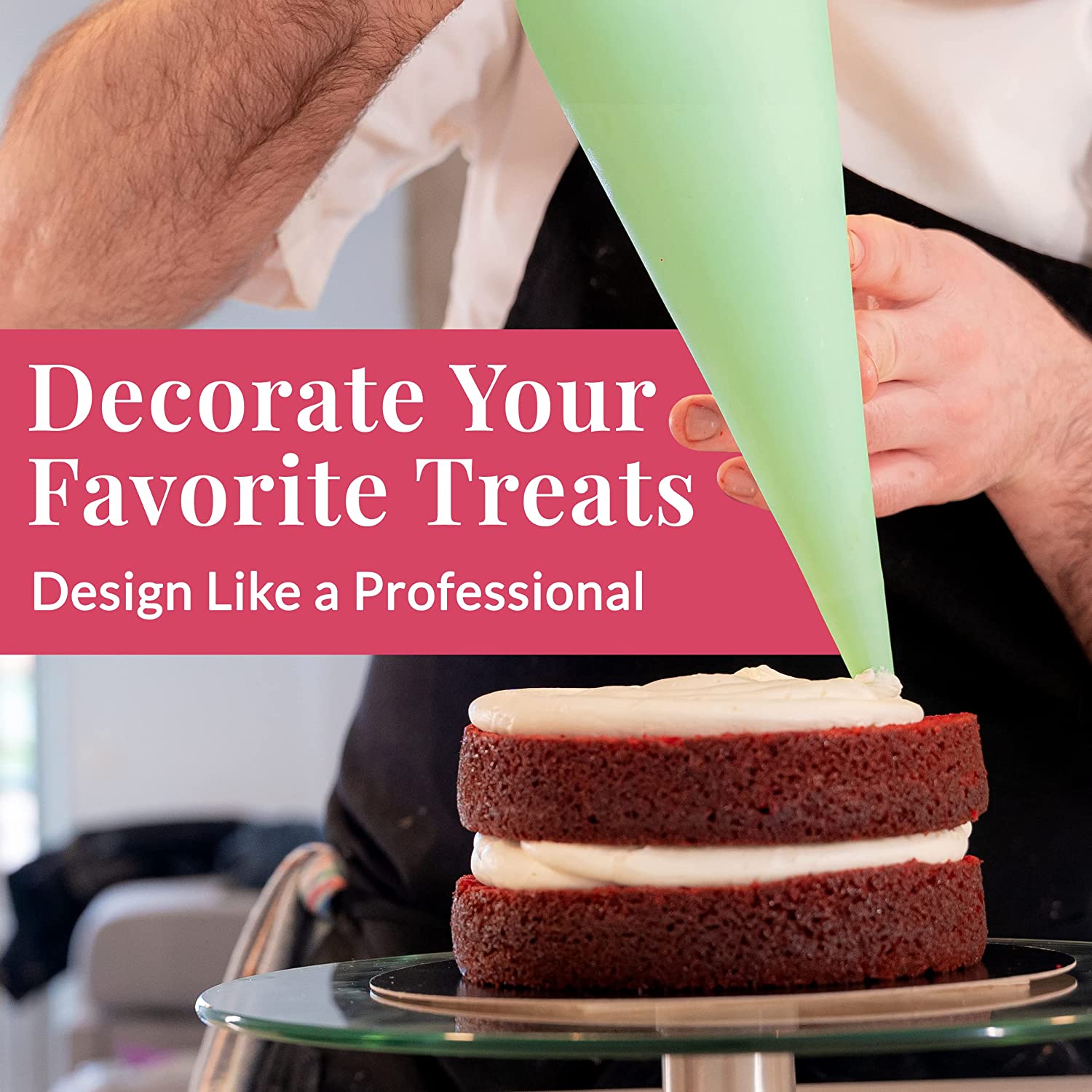 Disposable Piping Bags 50/100/200pcs Icing Fondant Cake Decorating Supplies