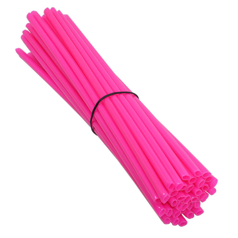 72 шт. защитных кожухов для спиц колес мотоцикла, обертки, кожухи для велосипедов и мотокросса