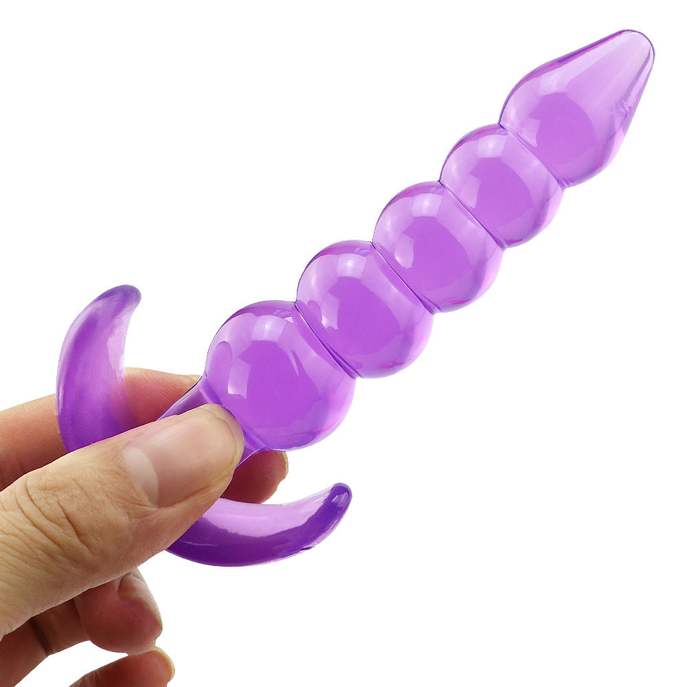 Unisex Silicone Anal Plug Prostate Massage Sex Toy, Butt Plug, Flexible