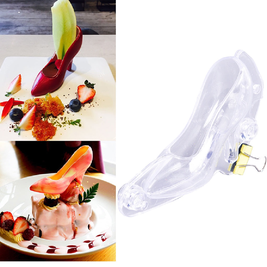 3D Cake Decorating Mold for High Heel Shoe Cakes Silicone Baking Tool