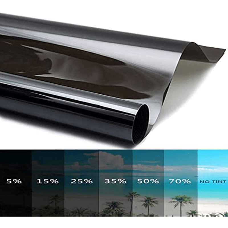 Solar UV Protection Film Sticker Car Window Tint Dark Black 50.8cm x 299.72cm