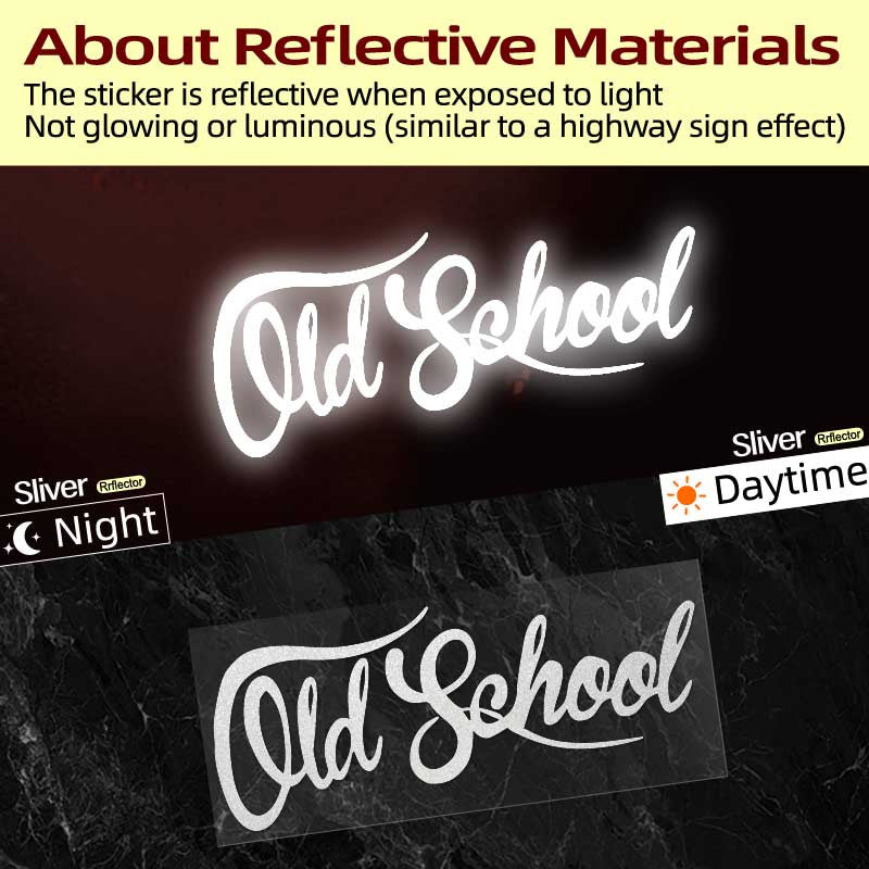 Suv o'tkazmaydigan avtomobil bumpersi stiker decal eski maktab motosikl avtomobil yuk mashinasi noutbuk san'ati