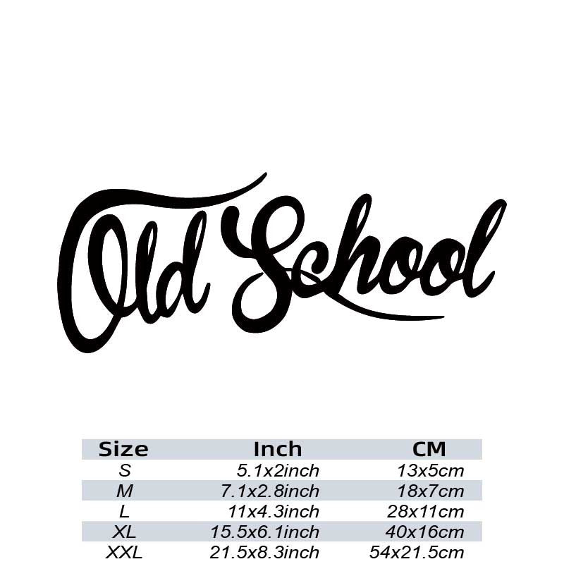 Suv o'tkazmaydigan avtomobil bumpersi stiker decal eski maktab motosikl avtomobil yuk mashinasi noutbuk san'ati