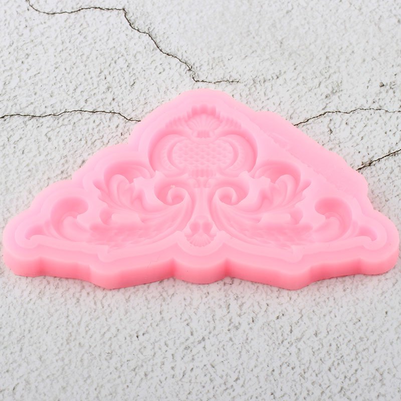 Silicone Cake Border Mold for Decorating Chocolate Fudge Cupcakes and Clay